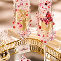 Celebration Luxe DIY Wedding Champagne Coupe Set – Couple Gift Edition