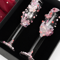 Celebration Luxe DIY Wedding Champagne Coupe Set – Couple Gift Edition
